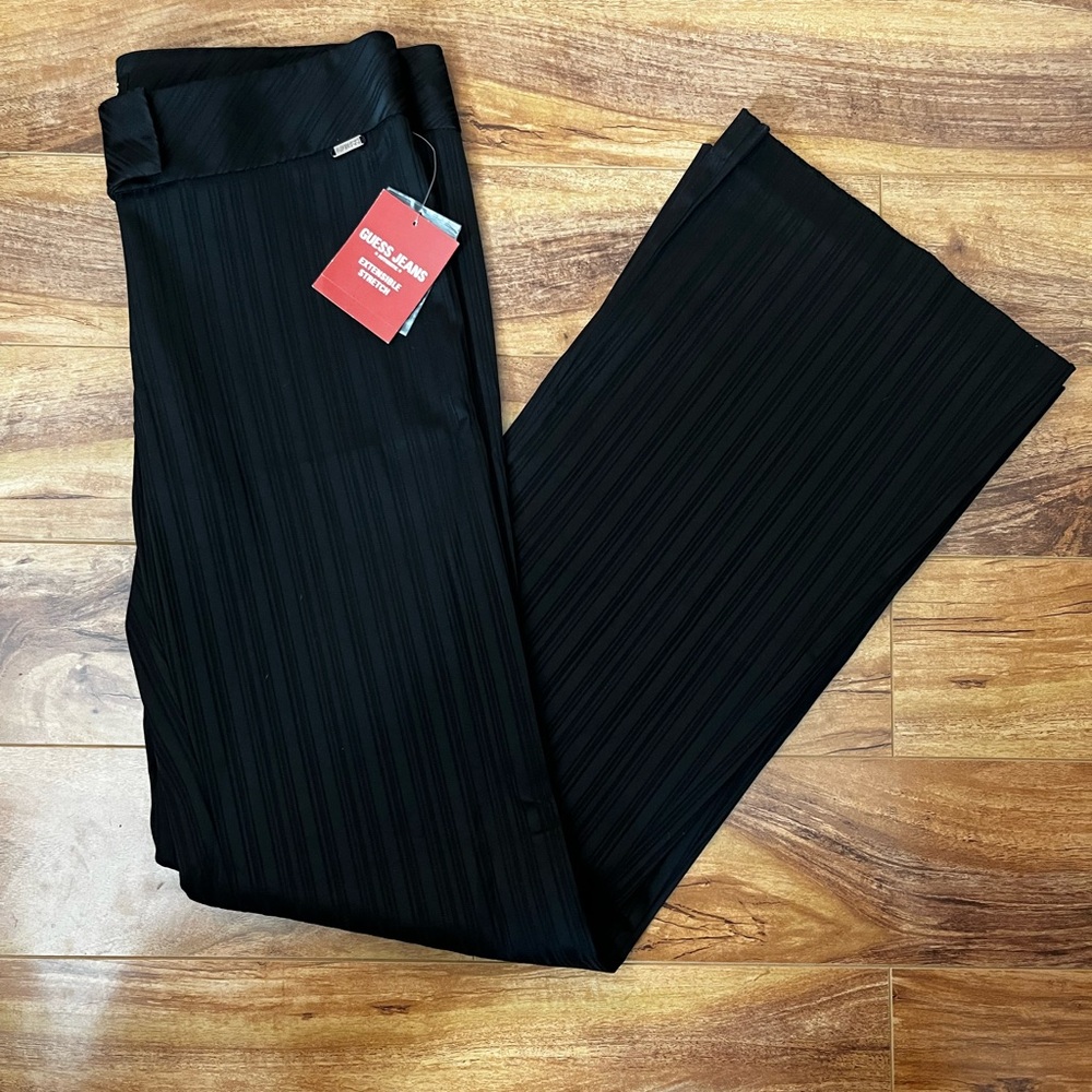 Guess Sleek Black Trousers (Size 30)